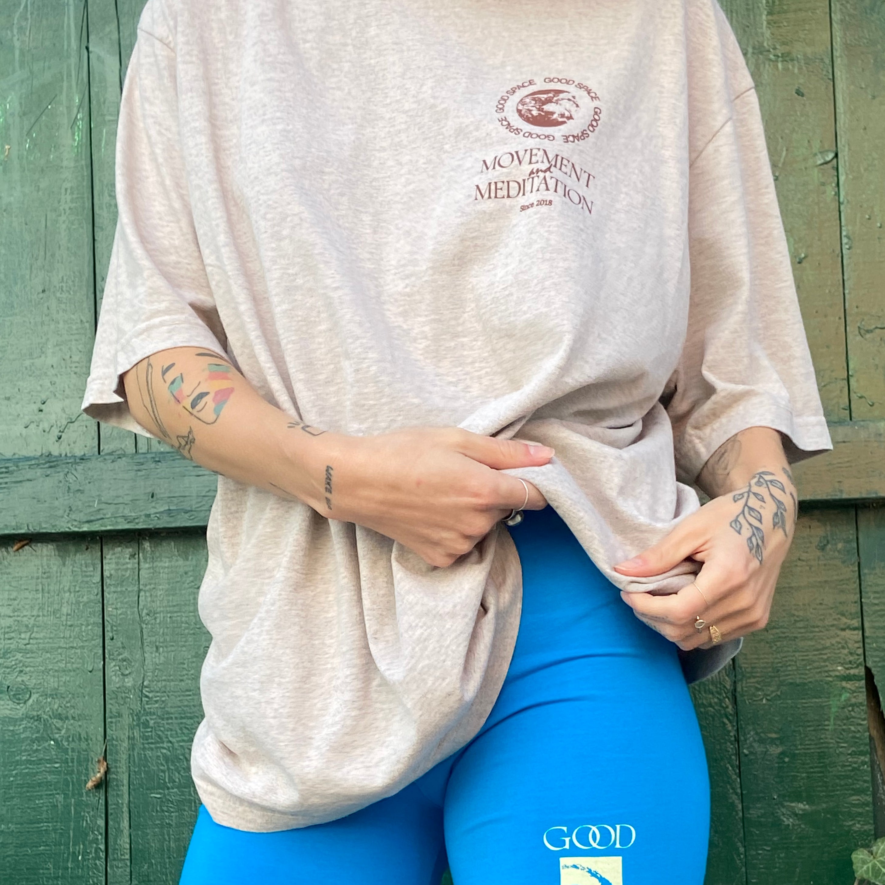 Five Elements Oversized Mockneck
